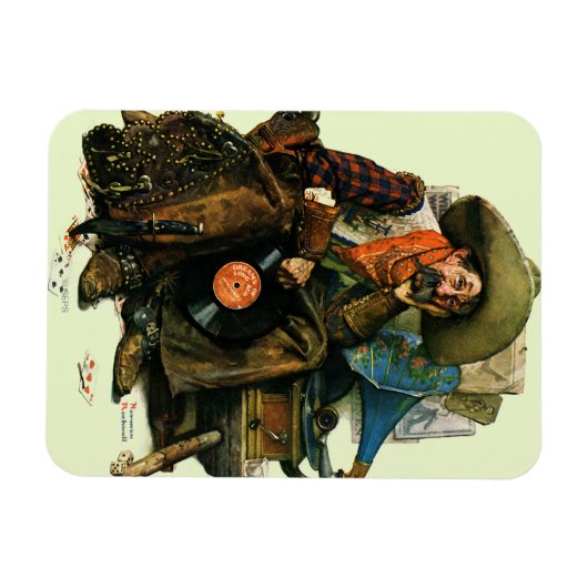 昔の夢 マグネット (横)