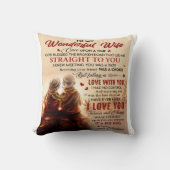 昔の夫と夫婦仲が良い クッション (正面)