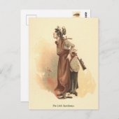 昔の好奇心旺盛な店の小さな男らしさ ポストカード (正面/裏面)