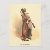 昔の好奇心旺盛な店の小さな男らしさ ポストカード (正面)