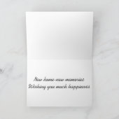 昔の思い出を大切にし、新しい思い出を作る 案内状 (内部)