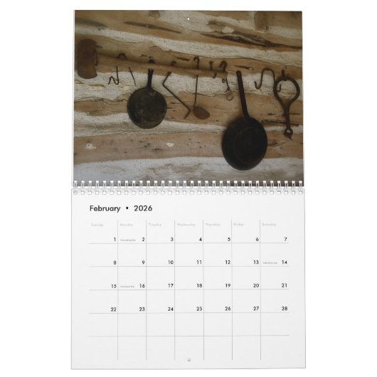 昔の旧式の2016カレンダーの幾日 カレンダー (2月 2026)