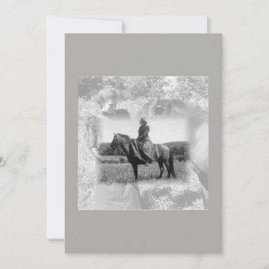 昔の時代 サンキューカード (正面)