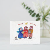 昔の歌い歌い ポストカード (スタンド正面)