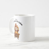 昔の淑女を受け入れる コーヒーマグカップ (正面左)
