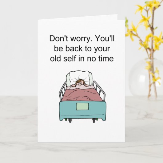 昔の自分 カード (黄色い花)