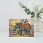 昔の象の役 ポストカード (スタンド正面)