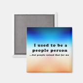 昔は人間だった… マグネット (正面/裏面)