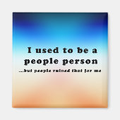 昔は人間だった… マグネット (正面)