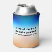 昔は人間だった… 缶クーラー (缶正面)