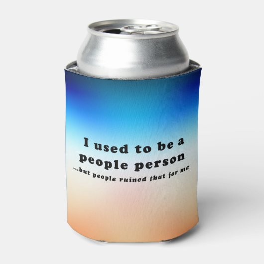 昔は人間だった… 缶クーラー (缶正面)