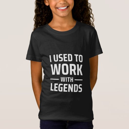 昔は伝説を扱っていた Tシャツ (正面)