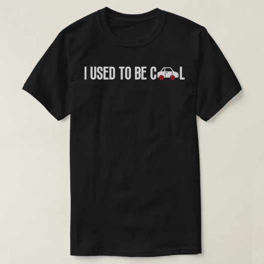 昔は僕だカッコいい Tシャツ (デザイン正面)