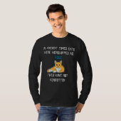 昔は猫は神として信仰されていた Tシャツ (正面フル)