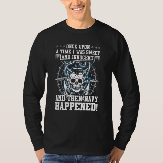 昔は甘くて無邪気だったのに Tシャツ (正面)