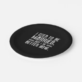 昔は結婚しただが今は好い ペーパープレート (アングル)