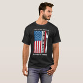昔は考え喫煙が体に悪い Tシャツ (正面フル)