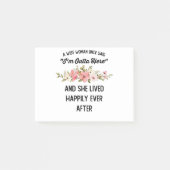 昔は賢女が僕を出て来いと言って住んでいた ポストイット (正面)