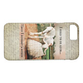 昔は金持ちだったが、それから馬買をやった Case-Mate iPhoneケース (裏面(横))