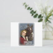 昔は金持ちだった買が、馬だった ポストカード (スタンド正面)