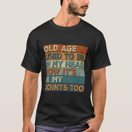 昔は関節に老けていたから Tシャツ (正面)