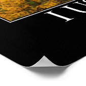 昔は…猫絵おもしろい画 ポスター (角)