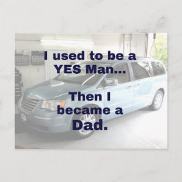 昔はyesでパパ ポストカード