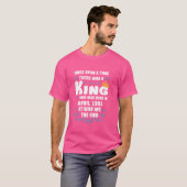 昔むかしあるところに王様がいました。1991年4月 誕生日 Tシャツ (正面フル)