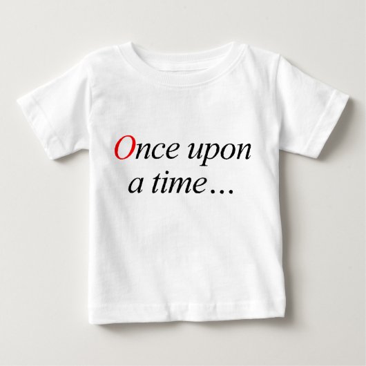 昔むかし ベビーTシャツ (正面)
