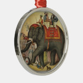 昔実行象 メタルオーナメント (右)