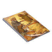 昔話のイソップ・フェーブル 『田舎ねずみと町ねずみ』 ノートブック (右側)