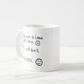 昔話の面白いマグカップ コーヒーマグカップ (正面左)