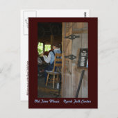 昔音楽~バイオリン弾き ポストカード (正面/裏面)