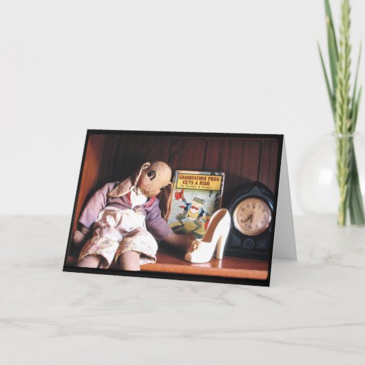 昔…グリーティングカード カード (正面)