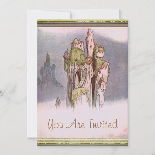 昔 招待状 (正面)