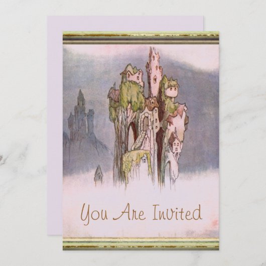 昔 招待状 (正面/裏面)