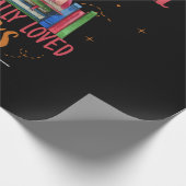 昔、本を書いている女の子がいました ラッピングペーパー (角)