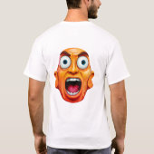 昔、私は一度... Tシャツ (裏面)