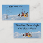 昔BAND-BUSINESSカード 名刺 (正面/裏面)