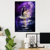 星々の間で踊る ポスター (ホームオフィス)