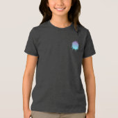 星々の間のソフトな静電気 トライブレンドTシャツ (正面)