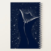 星々の間の光線 ノートブック (裏面)