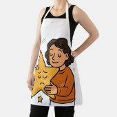 星々を抱き締める エプロン (インサイチュ)