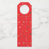 星およびクリスマスの恵み ボトルネックタグ (裏面)