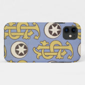 星およびクレフ、音符記号の聖職の壁紙のデザイン Case-Mate iPhoneケース (裏面(横))