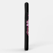 星およびハートが付いているかわいいのスカルのカップケーキ Case-Mate iPhoneケース (裏面/右)