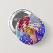 星および月の妖精 缶バッジ (正面&裏面)