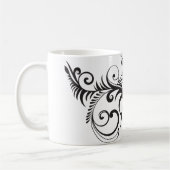 星および正方形 コーヒーマグカップ (左)