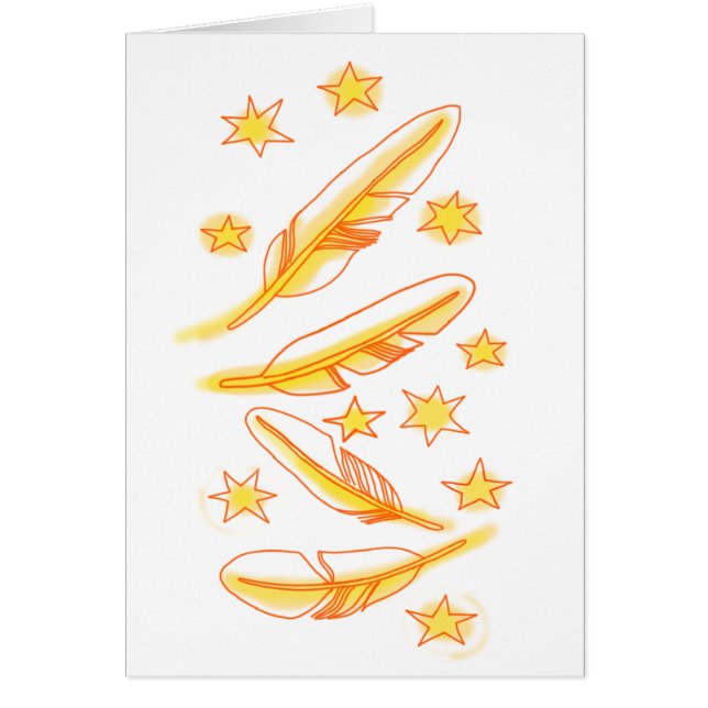 星および羽 (正面)