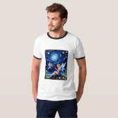 星お洒落の夜の妖精 Tシャツ (正面フル)